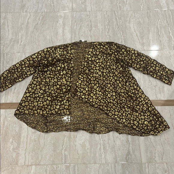 Gabriela Pires Gold Polkadot Coverup - Picture 2 of 3